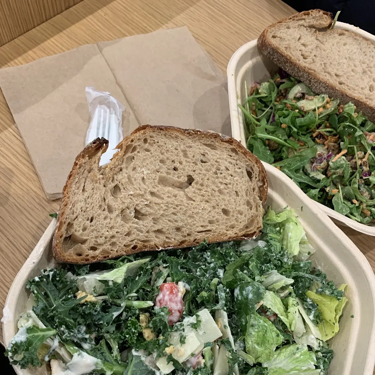 Kale Caesar Salad