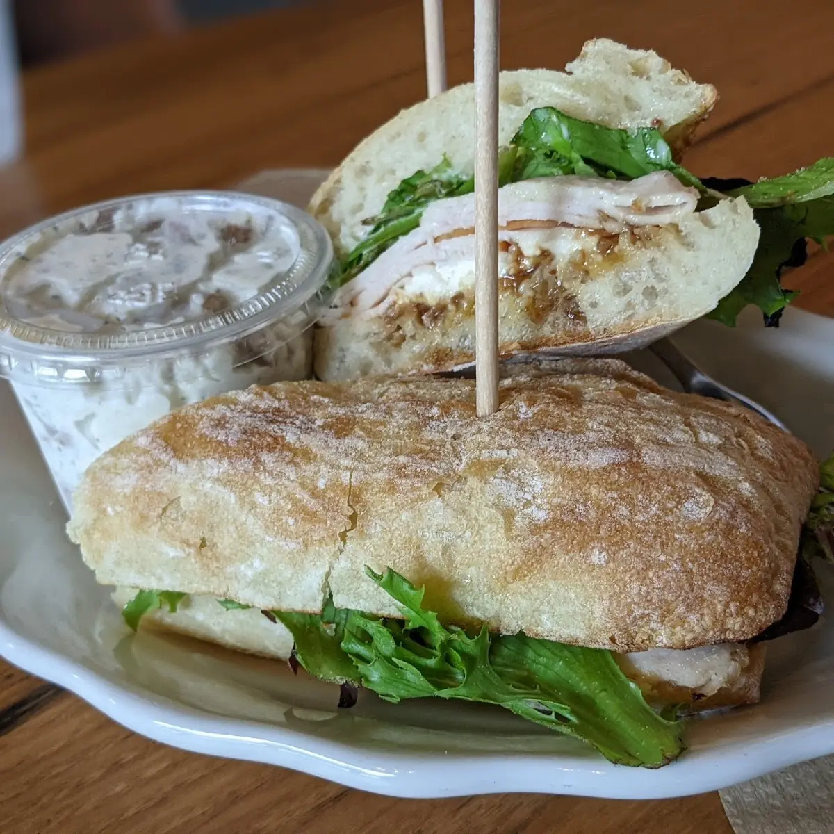 Smoked Turkey Goat Cheese