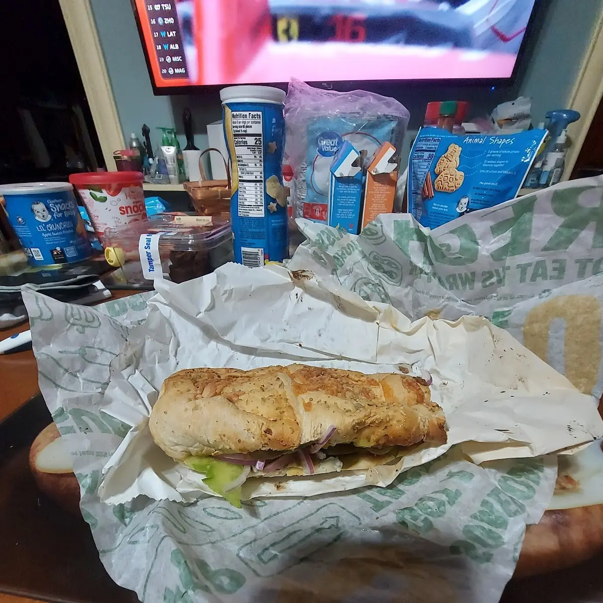 Steak Onion Teriyaki Sandwich
