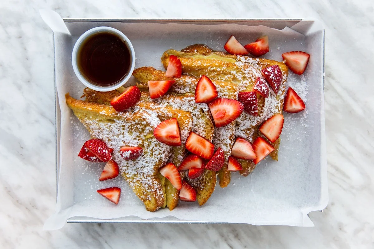 French Toast and Fruit Cup