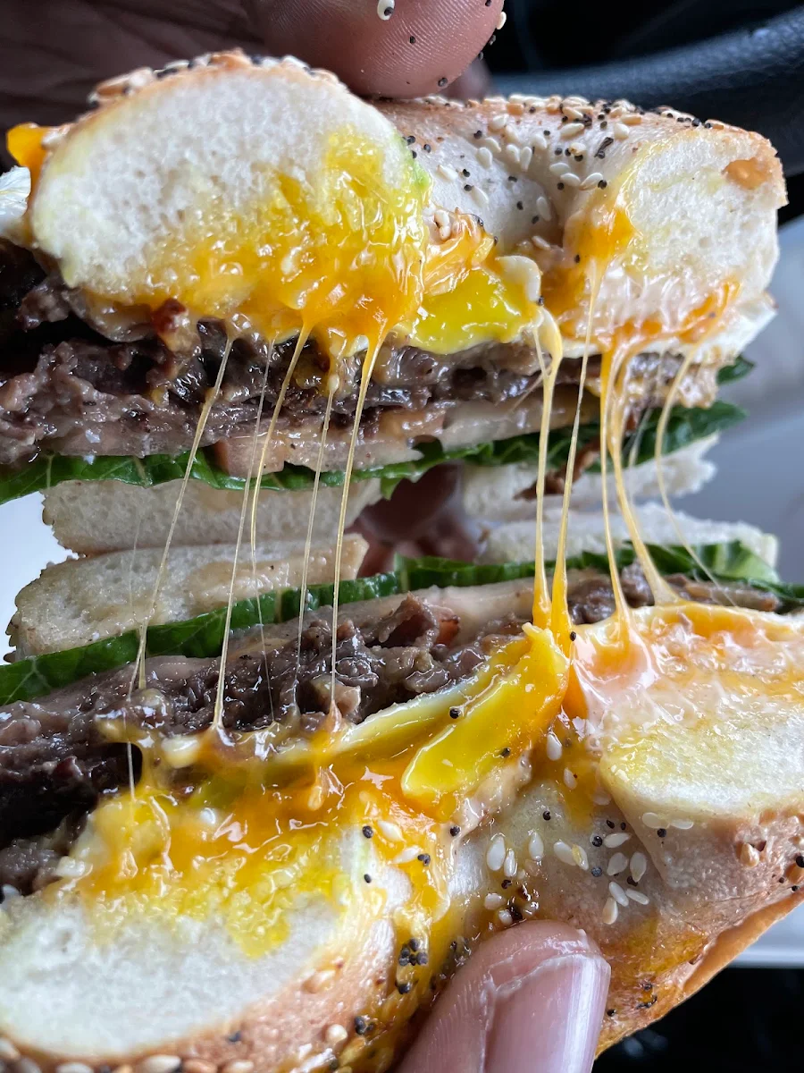 Steak Egg & Cheese Bagel