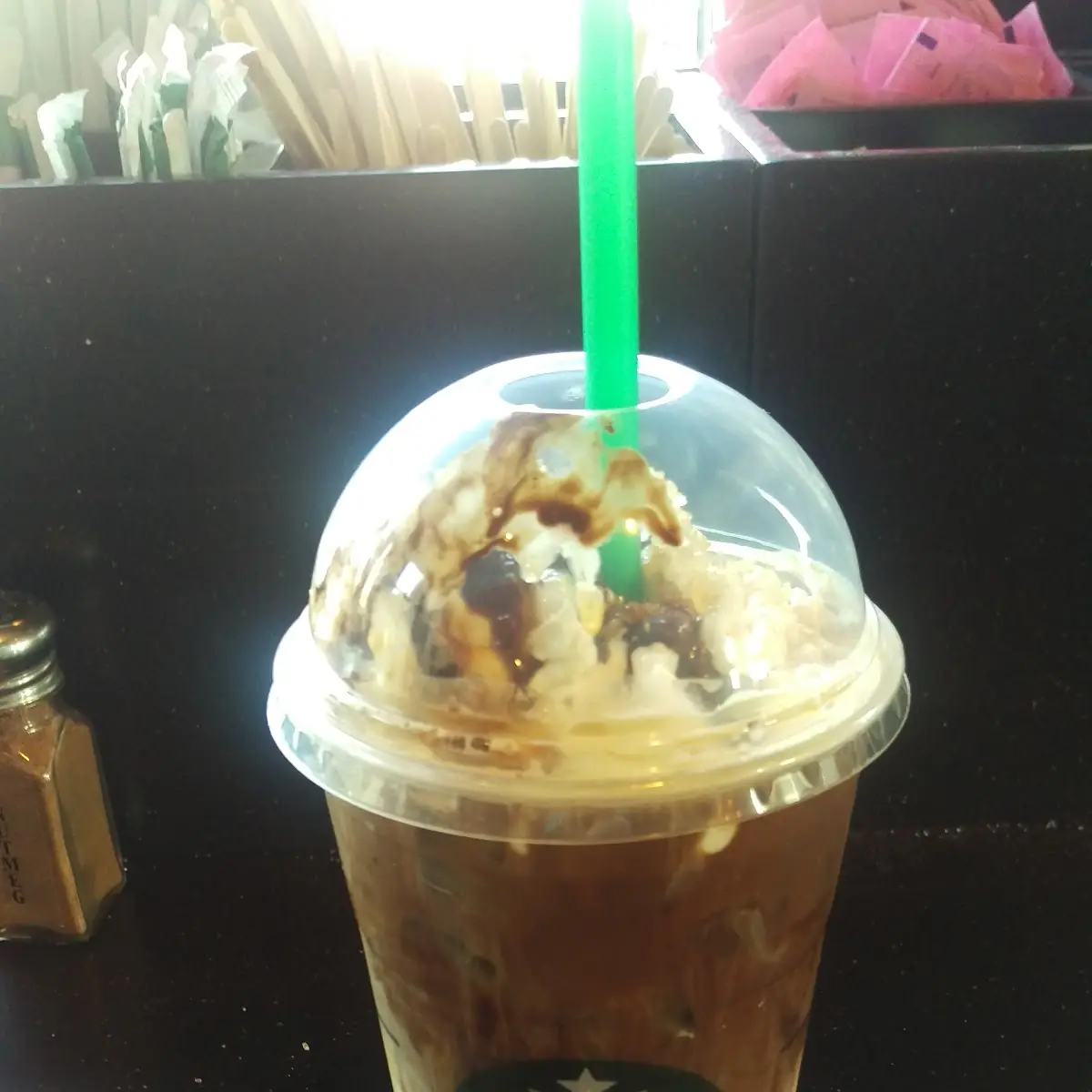 Coconut Ice Coffee in Town