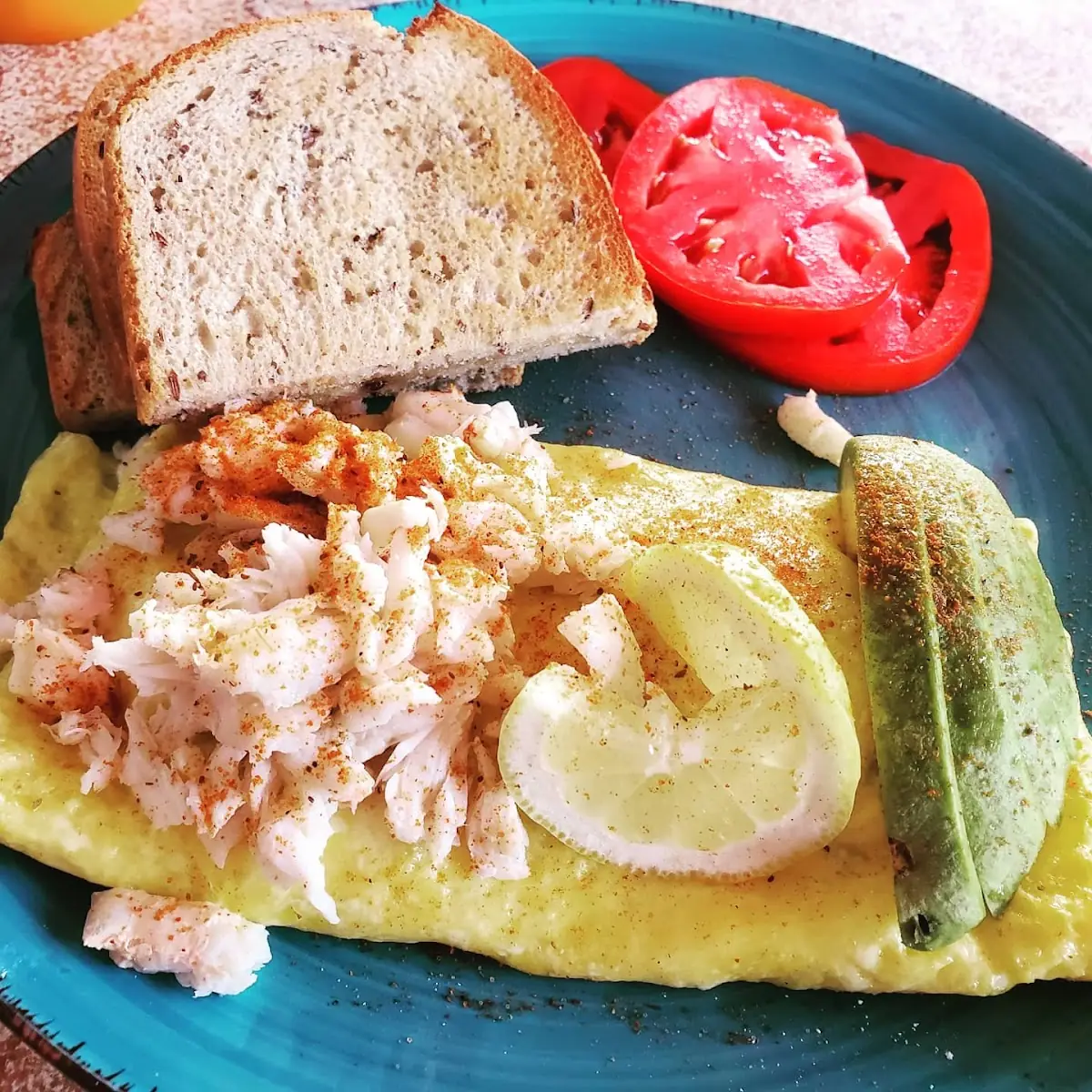 Crab Omelette