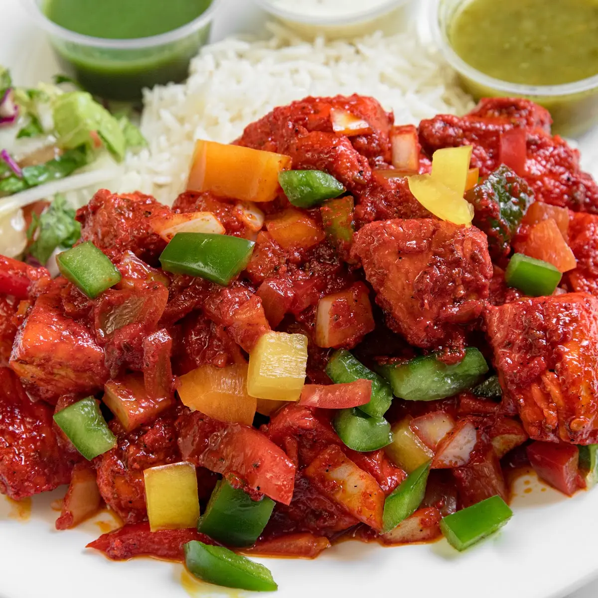 Chilli Chicken Platter