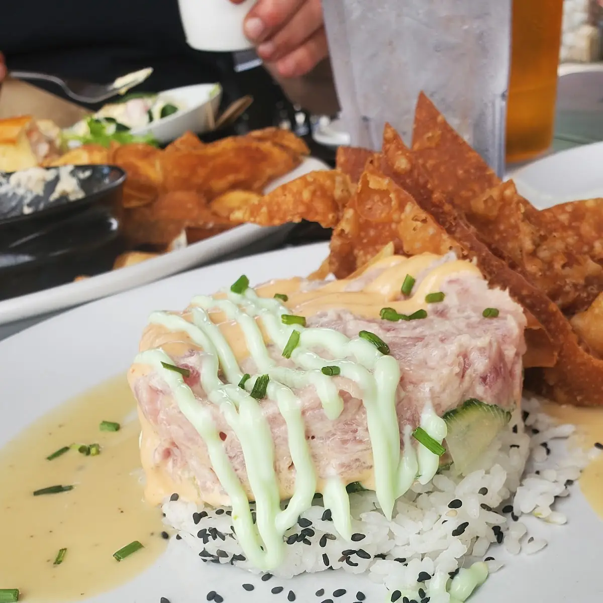 Spicy Ahi Tuna Stack