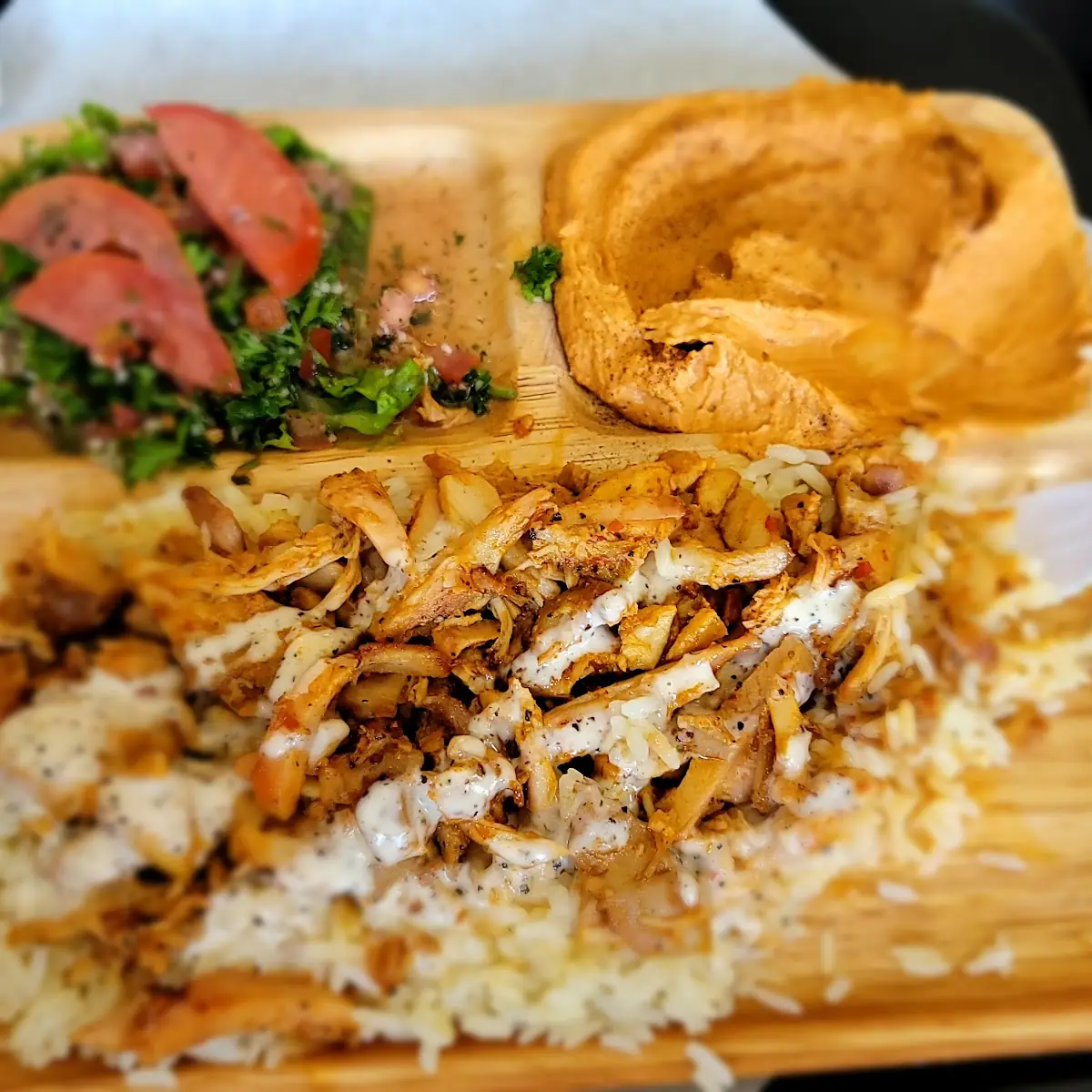 Chicken Shawarma Plate