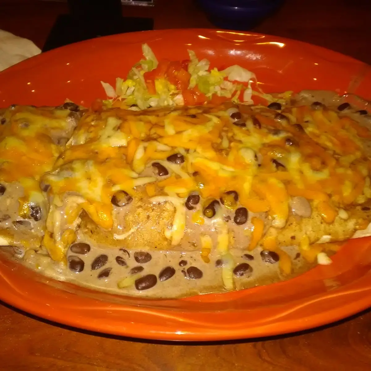 Black Beans & Cheese