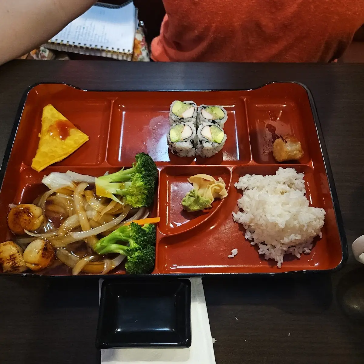 Scallop Teriyaki Bento