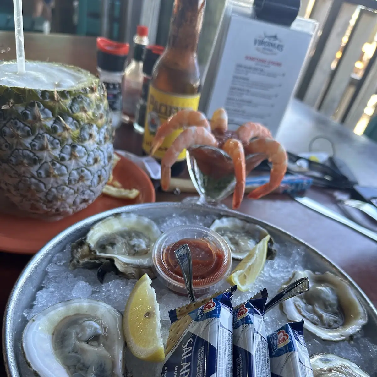 Fresh Oysters on the Half Shell