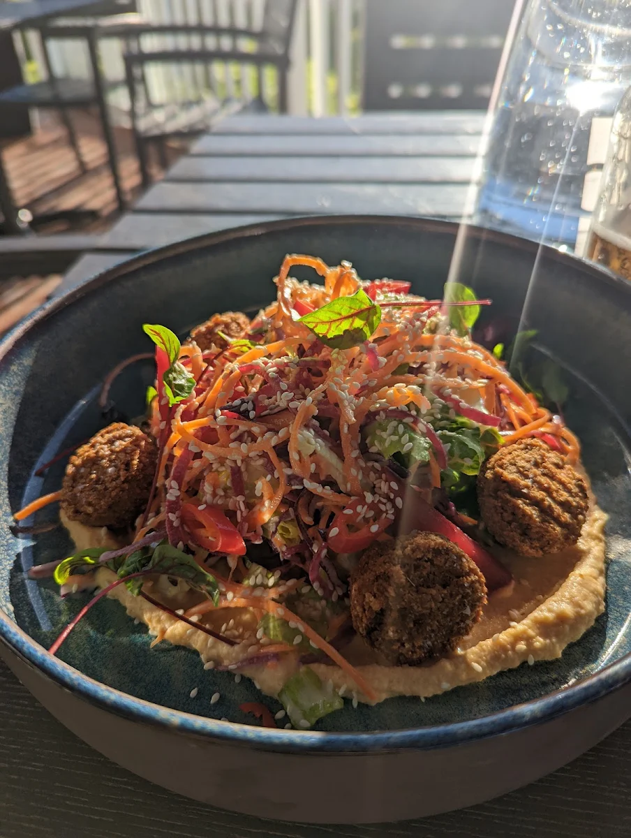 Falafel Salad, Oliver & Bonacini Café Grill, Blue Mountain