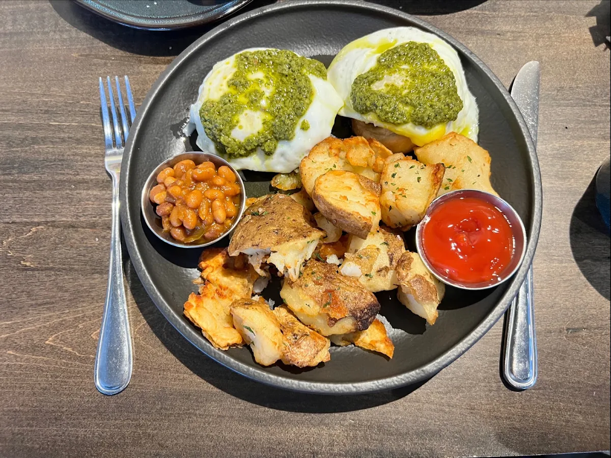 Huevos Rancheros, Oliver & Bonacini Café Grill, Blue Mountain