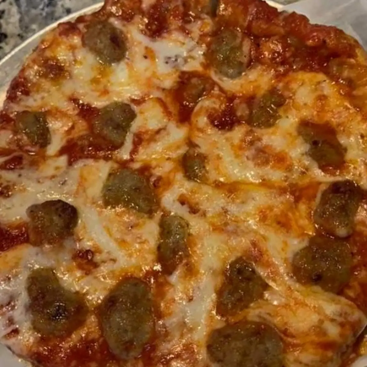 Small Sausage Pizza