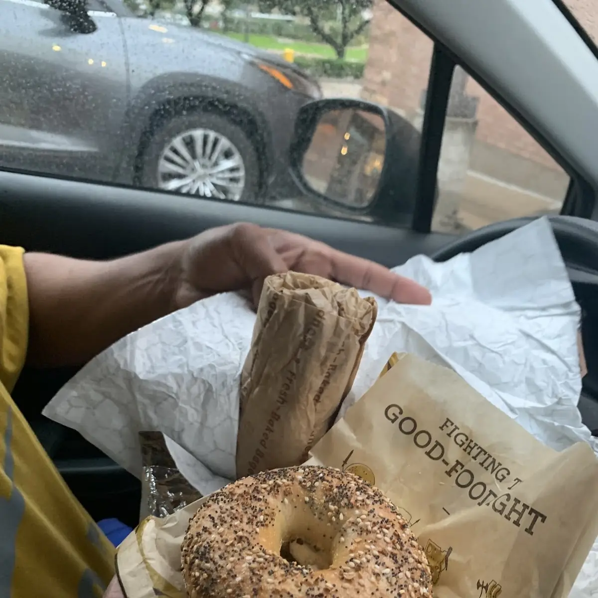 Everything Bagel with Cream Cheese