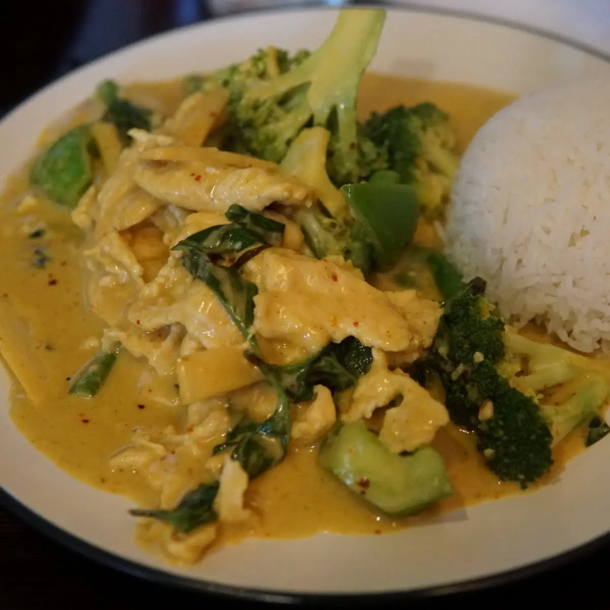 Green Curry with Chicken