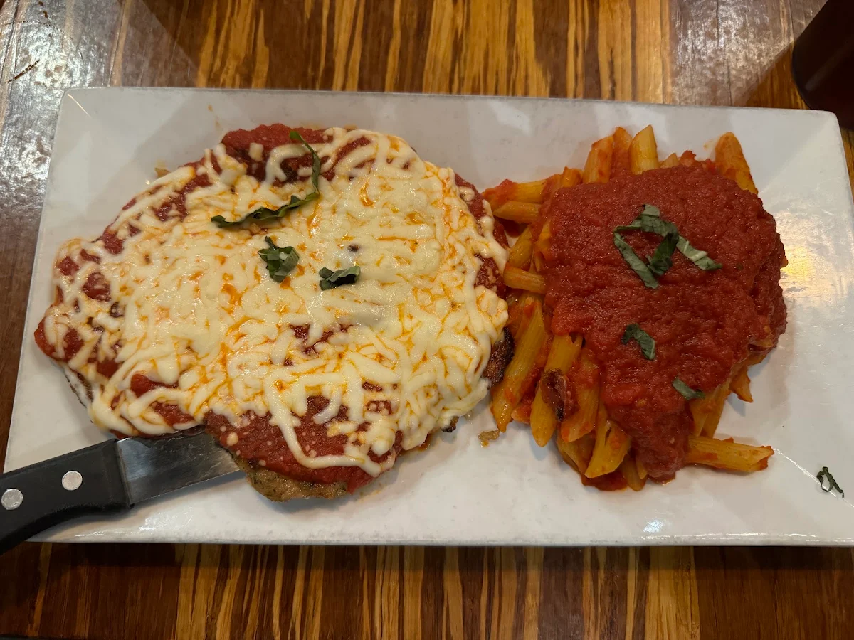 Chicken Parm with Penne, Johnny Rocco's Italian Grill
