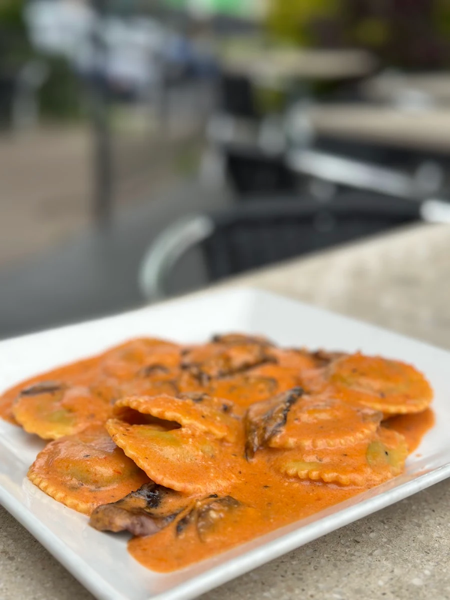 Mushroom Ravioli, Johnny Rocco's Italian Grill