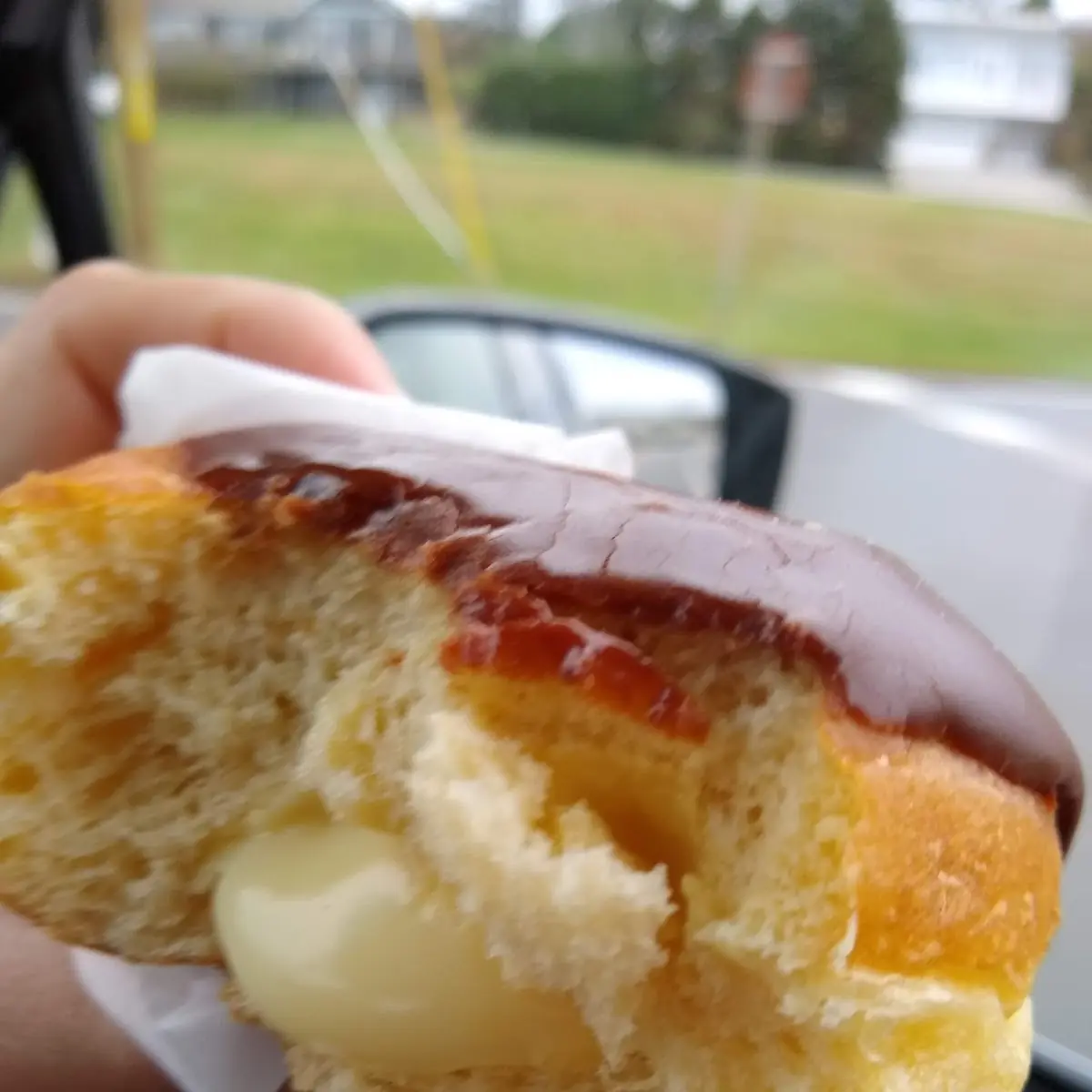 Boston Creme Doughnut