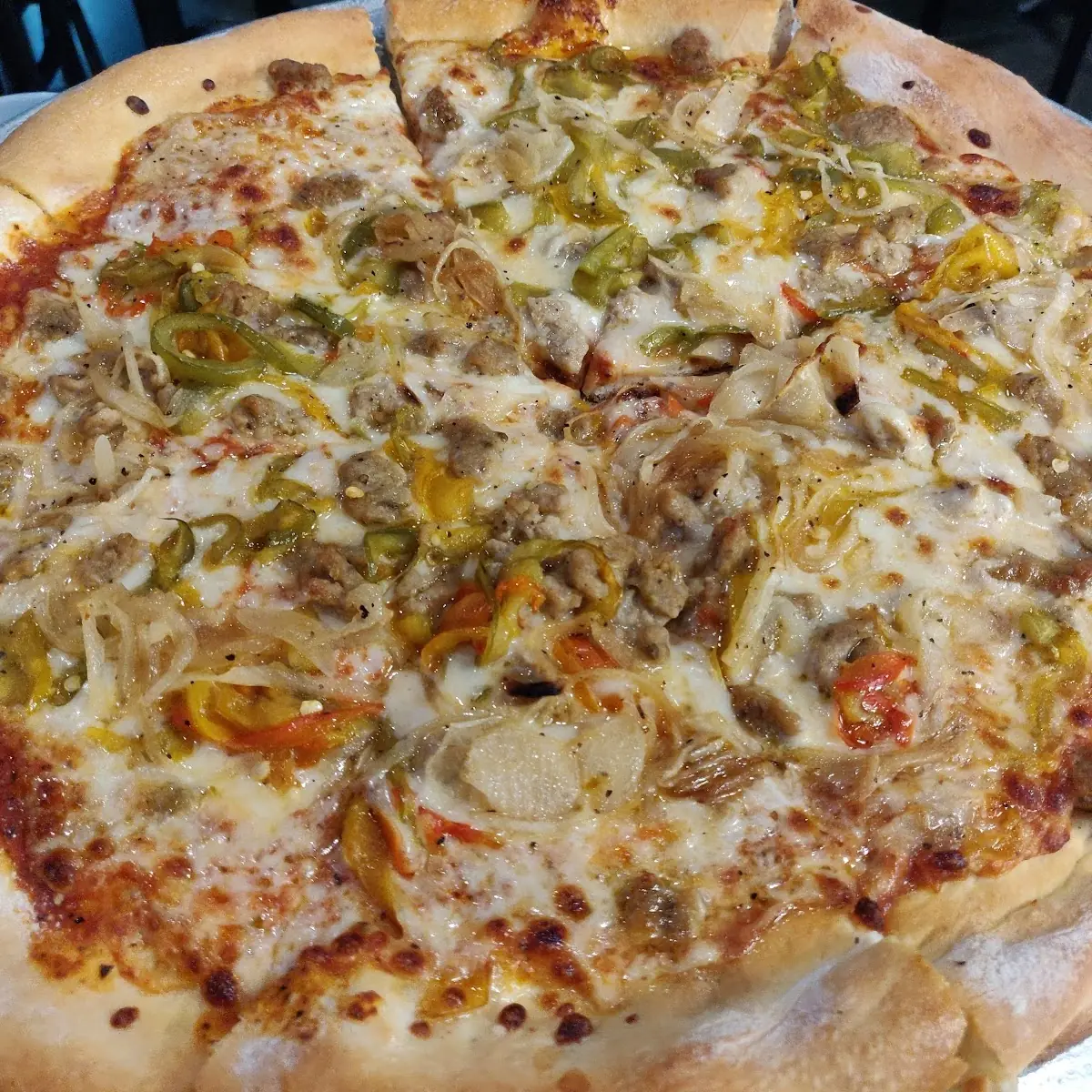 Sausage & Peppers Pizza