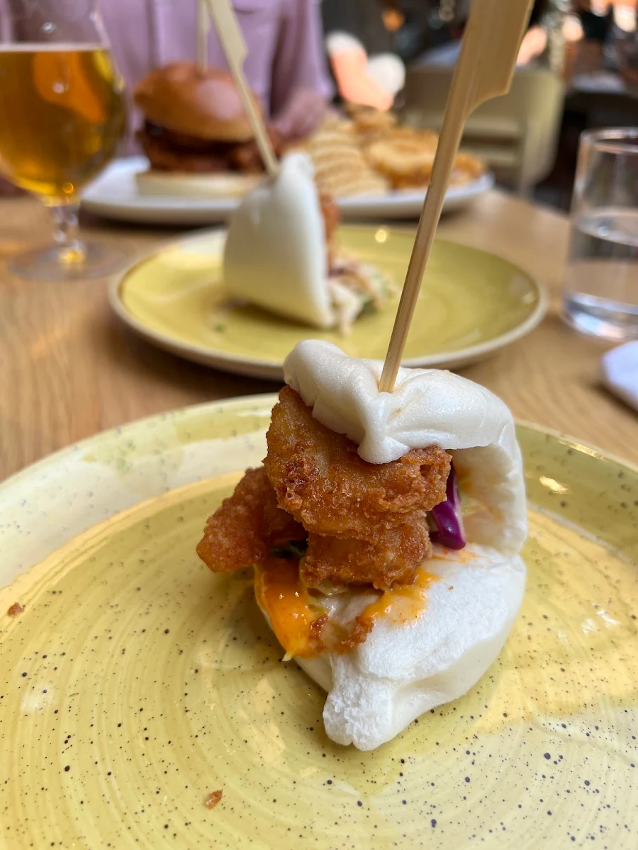 Happy Hour Shrimp Bao Bun