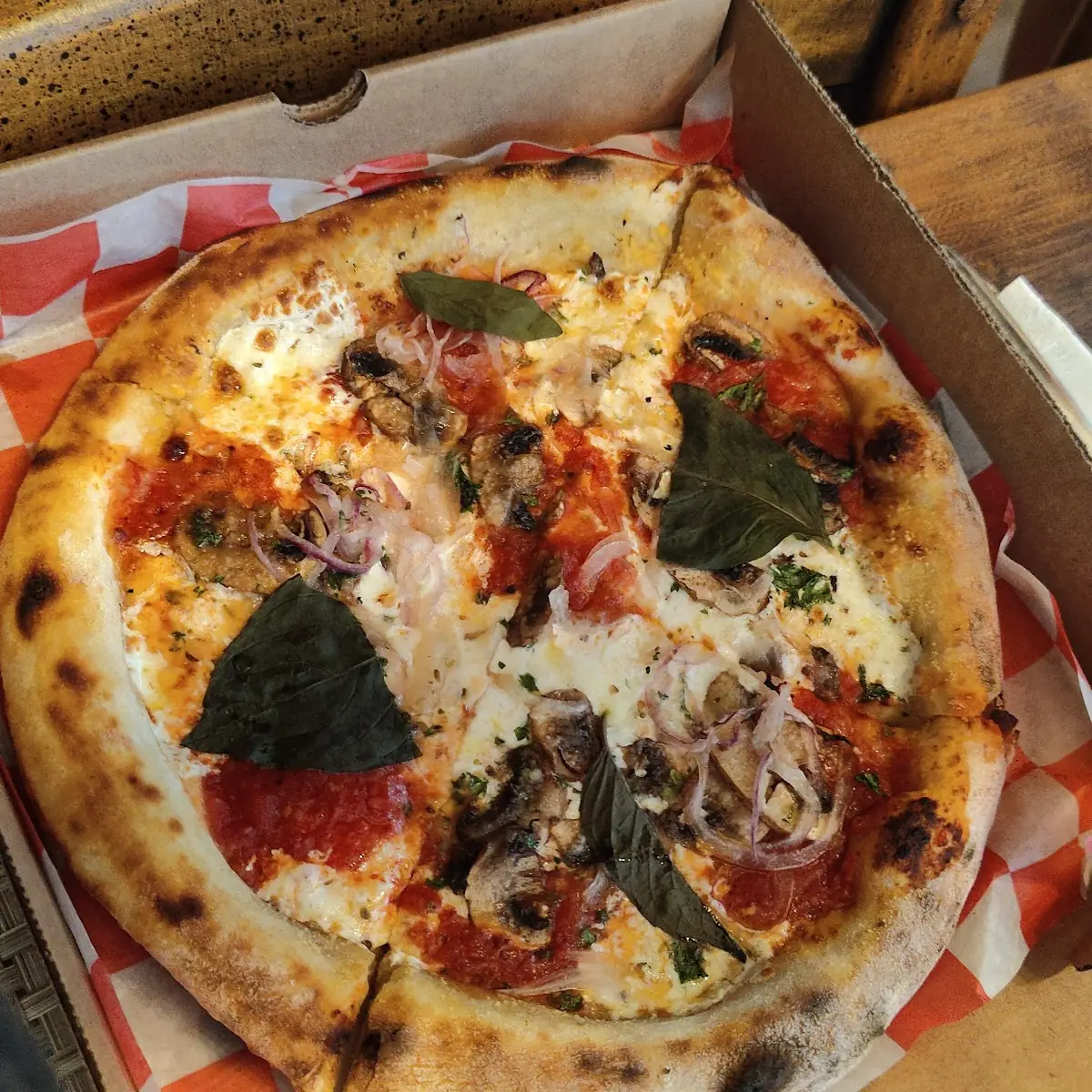 Brick Oven Veggie Pizza Small