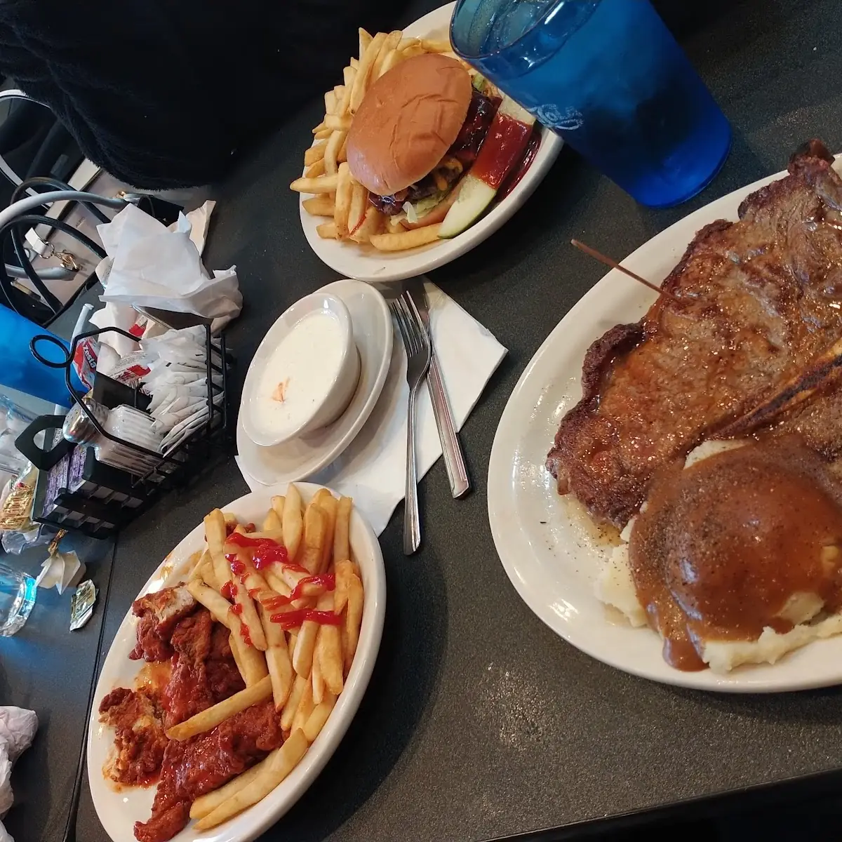 T-Bone Steak & Eggs