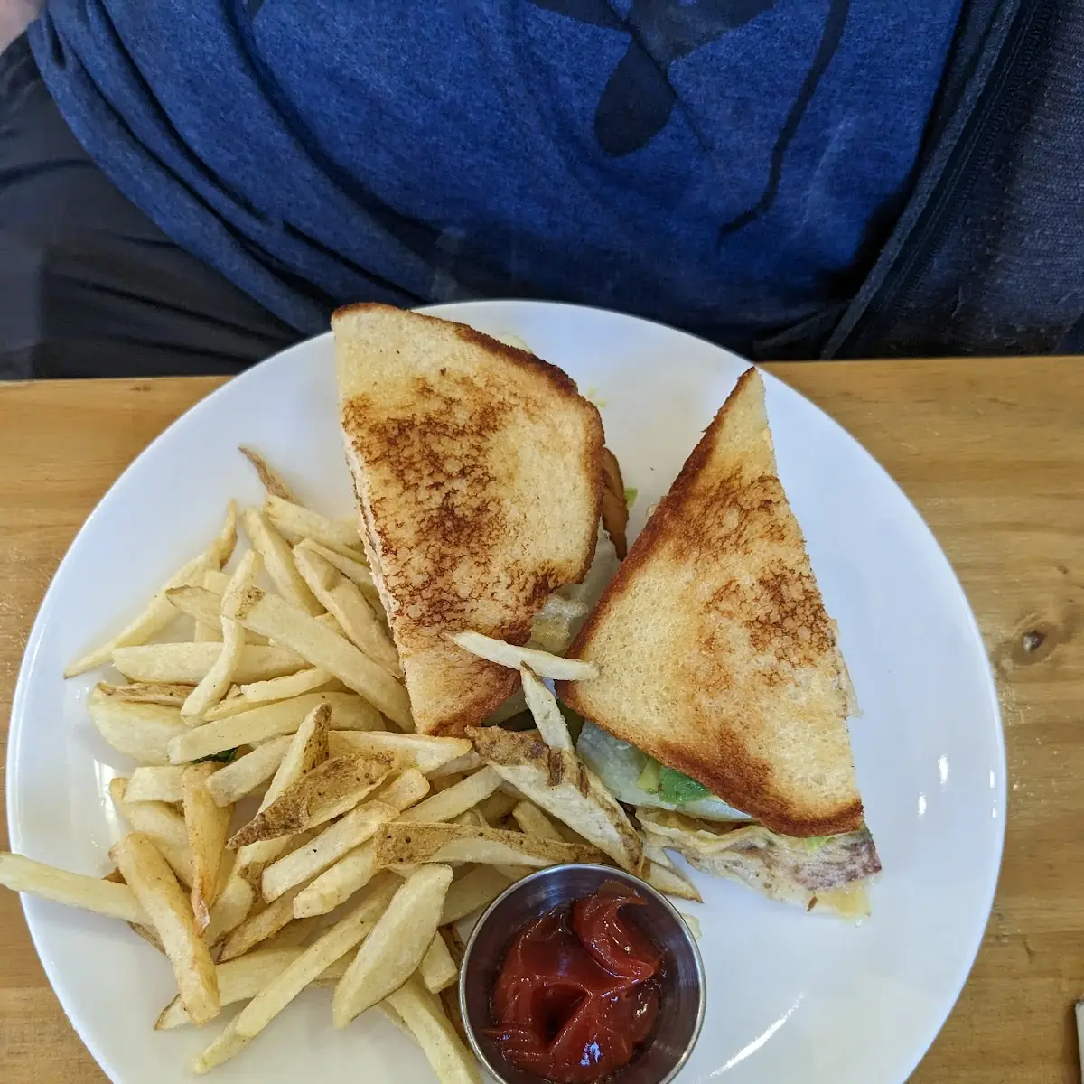 Grilled Cheese Sand w Fries