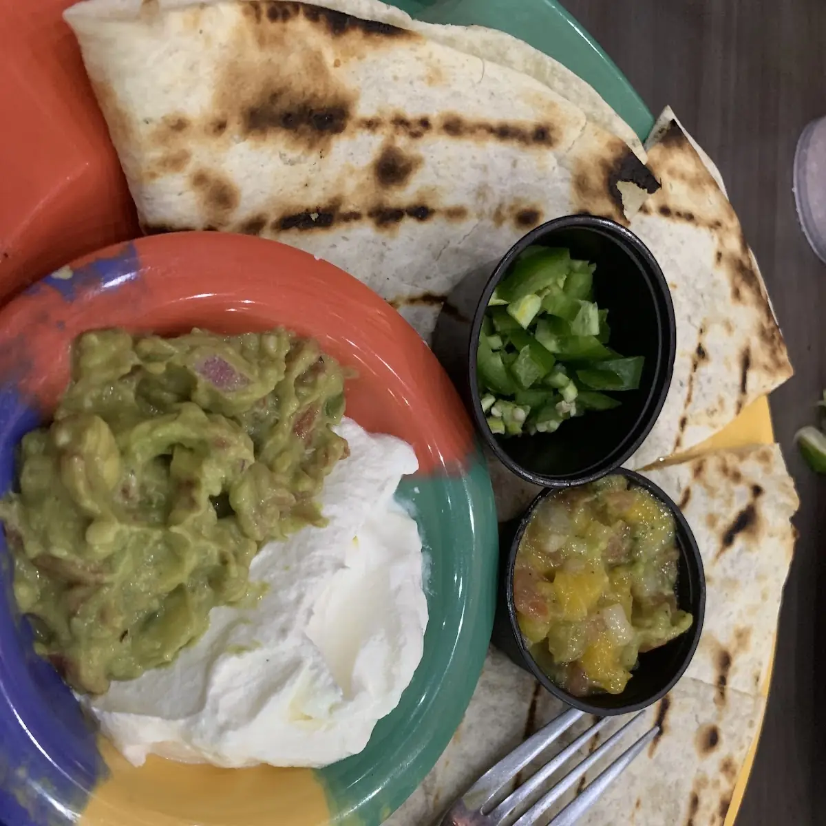 Cheese Quesadilla Plate
