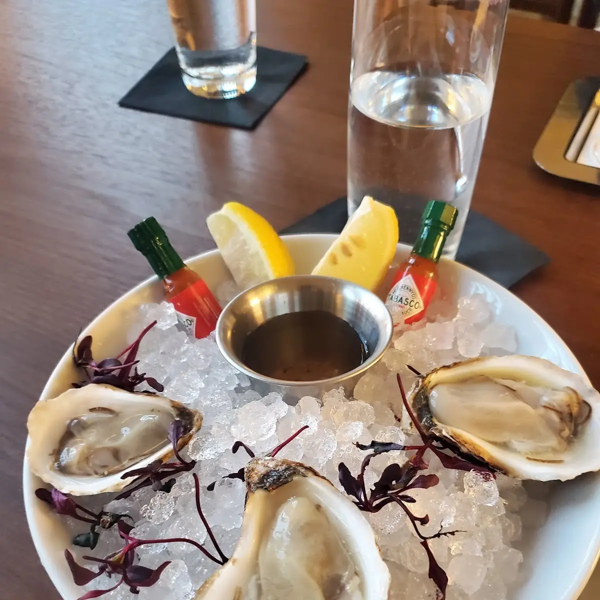Fresh Oysters on the Half Shell