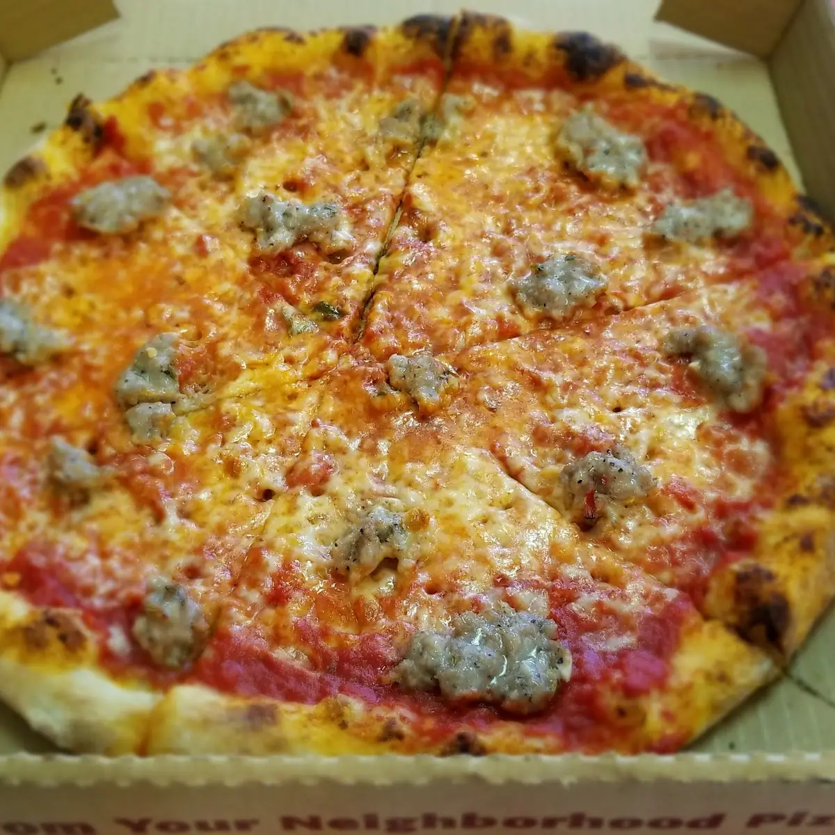 Sausage Pizza Pie