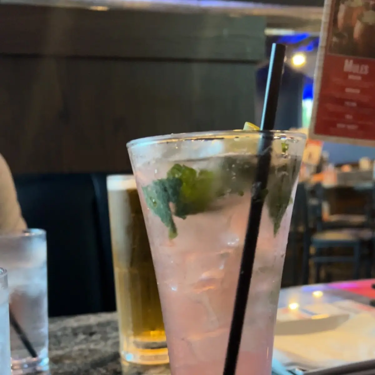 Raspberry Mojito