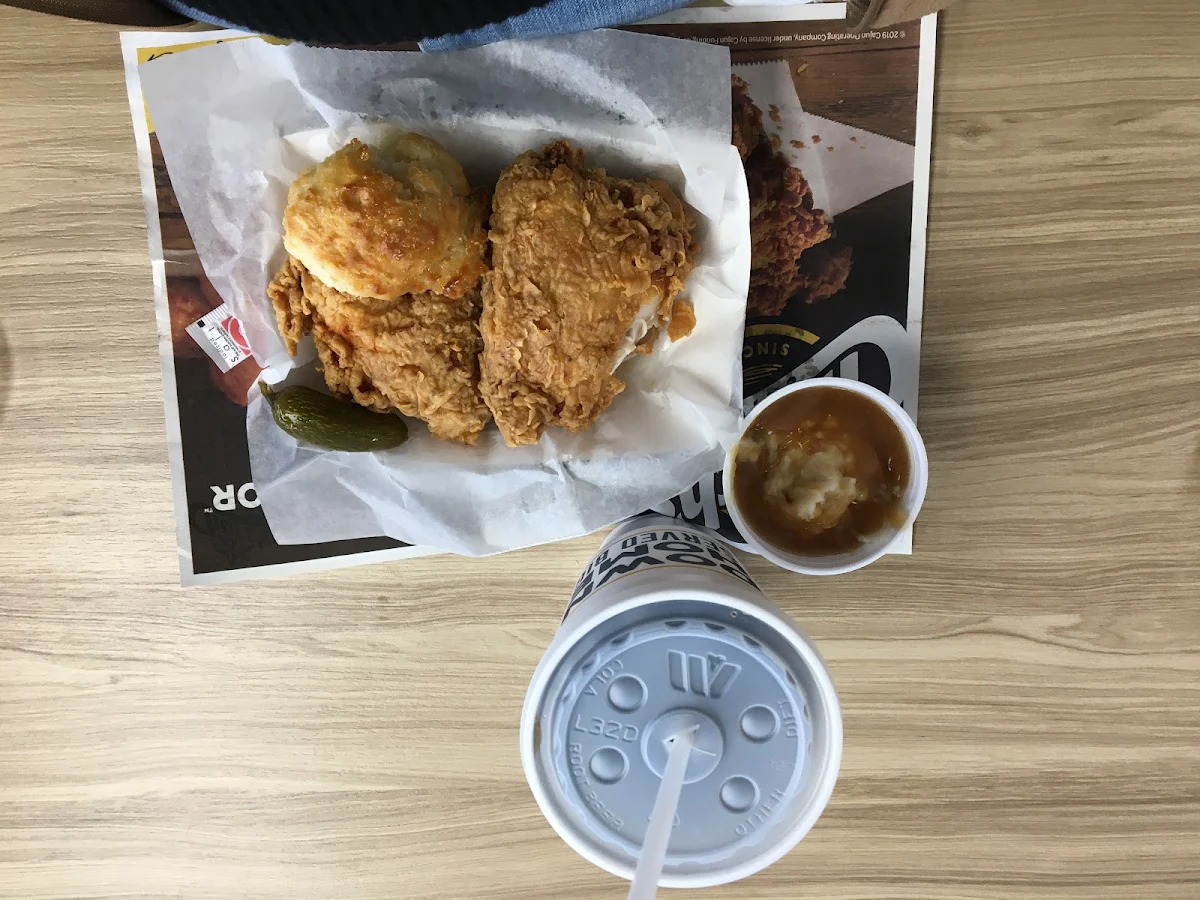 Chicken Thighs and Mashed Potatoes