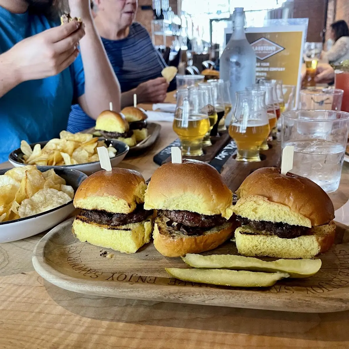 Sliders, Glasstown Brewing Company