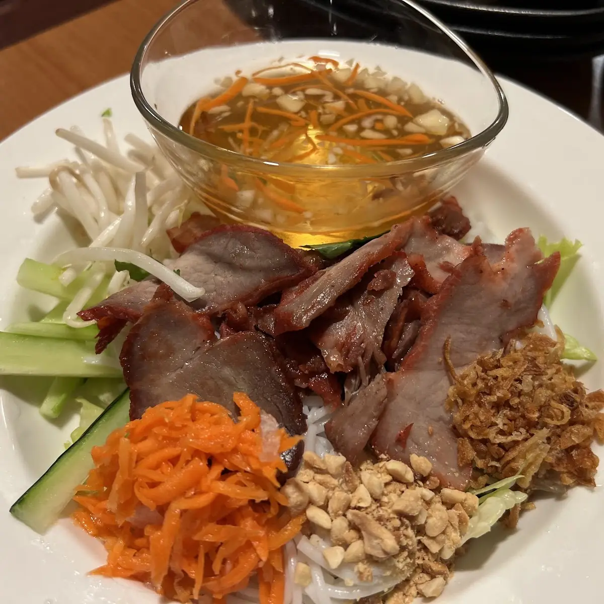 BBQ Pork Salad
