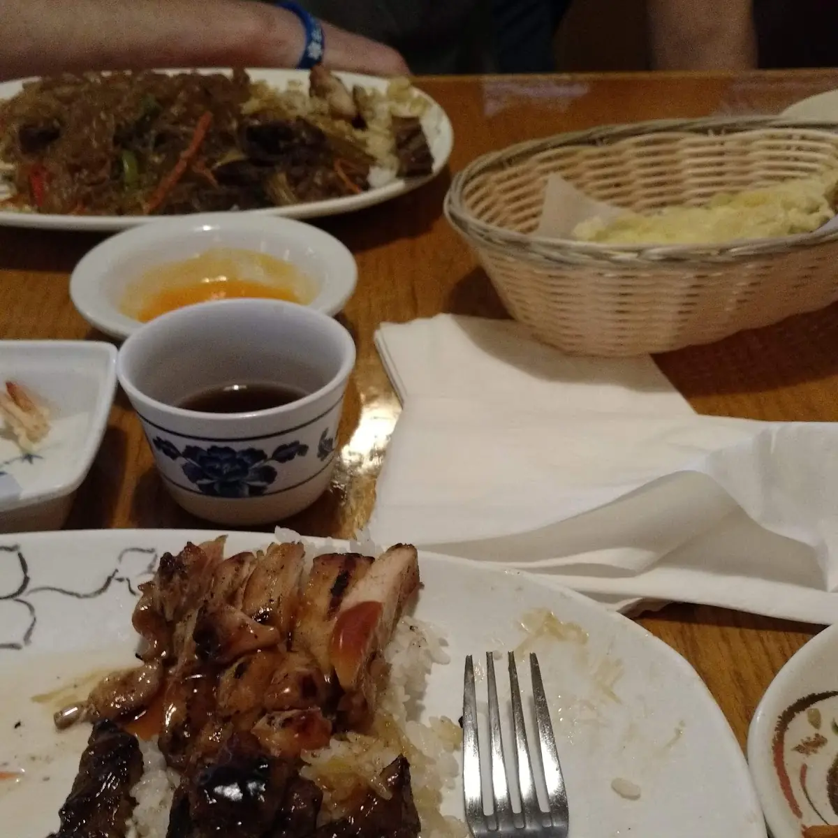 Teriyaki Chicken Pork Combo