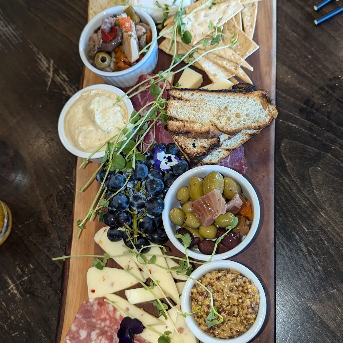 Charcuterie Board, Bricks & Barley
