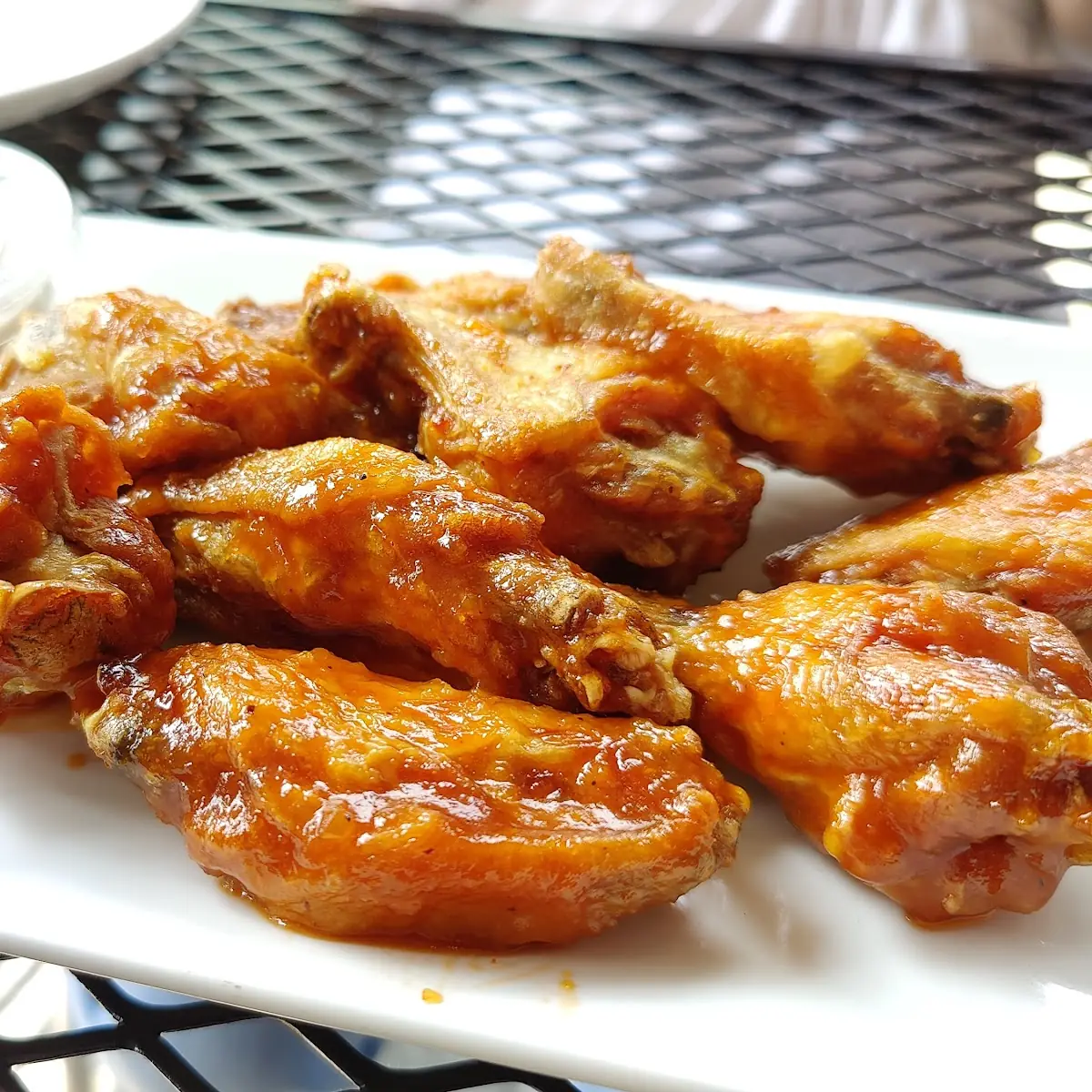 Mango Scotch Bonnet Wings, Bricks & Barley