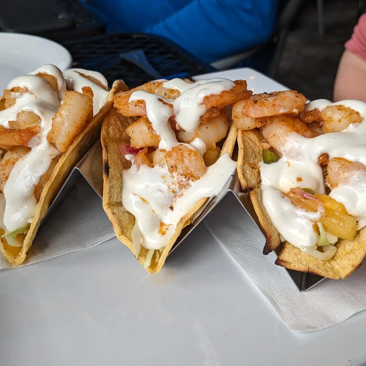 Shrimp Tacos, Bricks & Barley