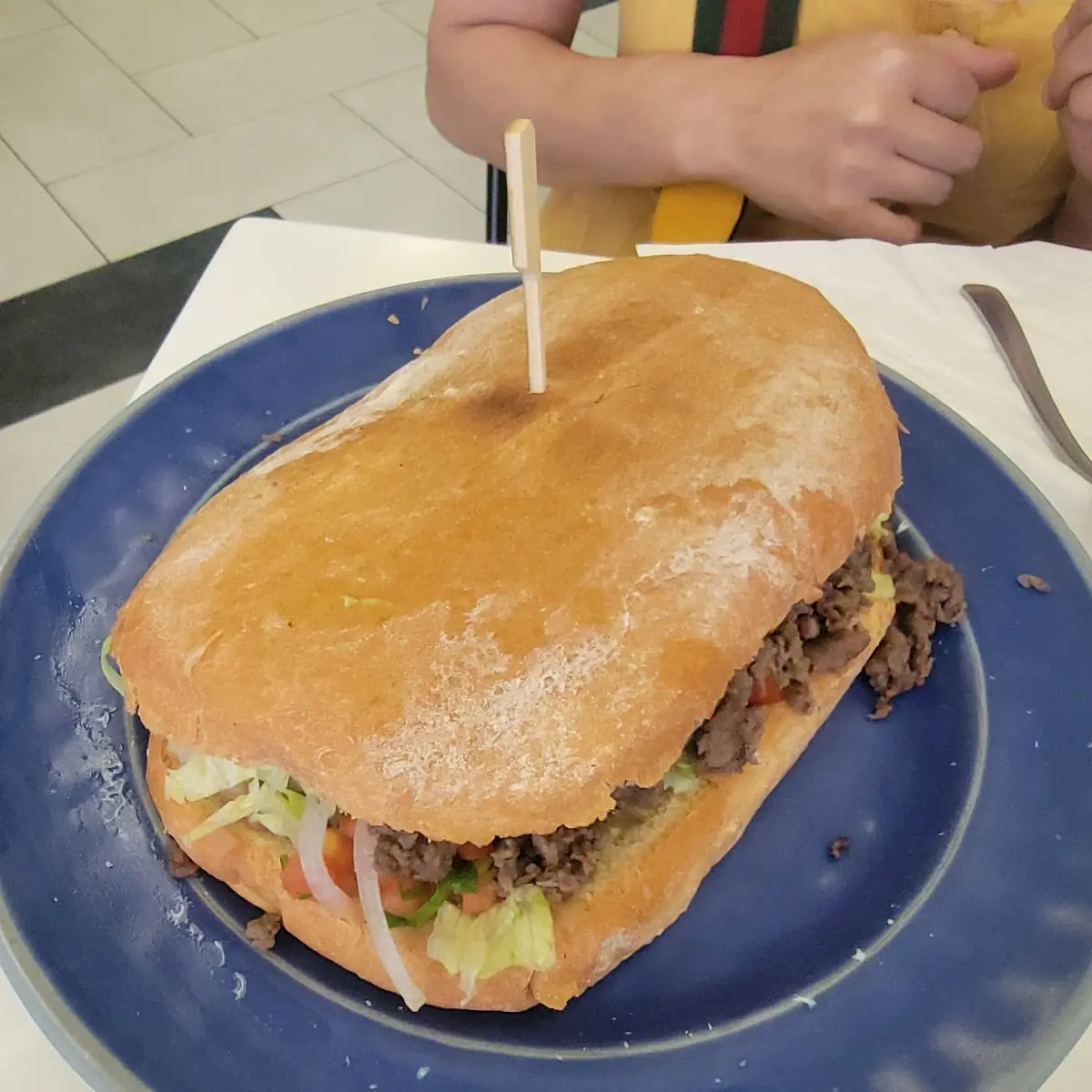 Carne Asada Torta