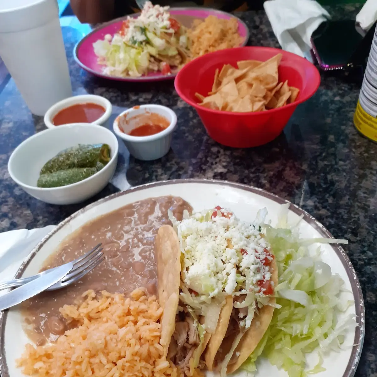 Chile Relleno & 1 Enchilada
