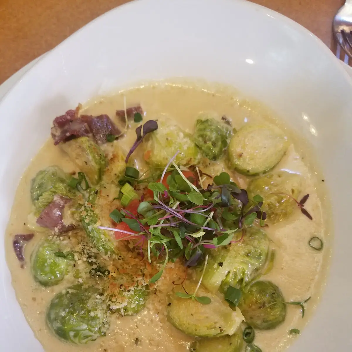 Brussels Sprouts Rockafella