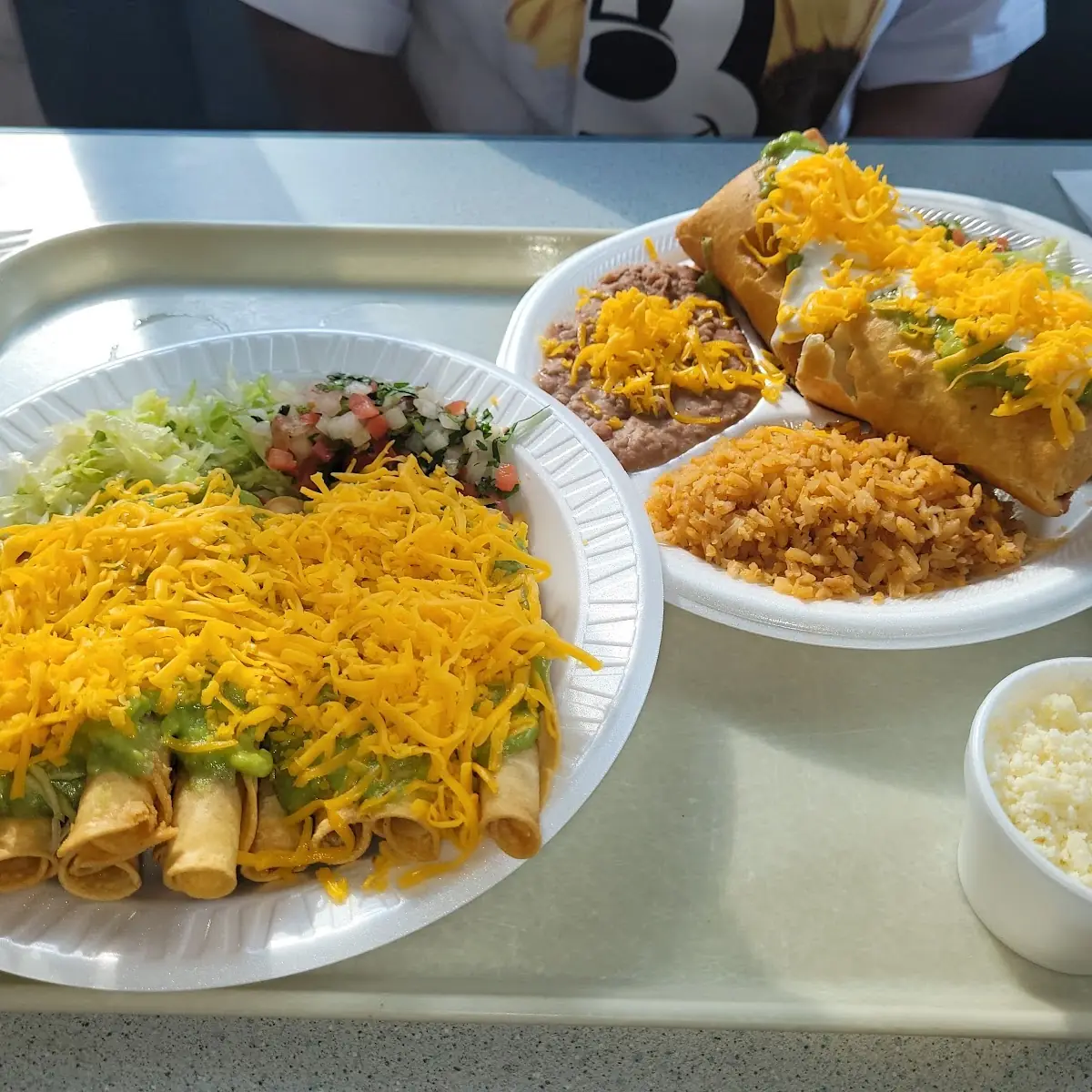 Rolled Tacos and Guacamole