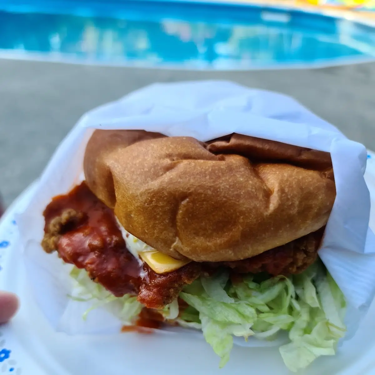 Spicy Chicken Burger
