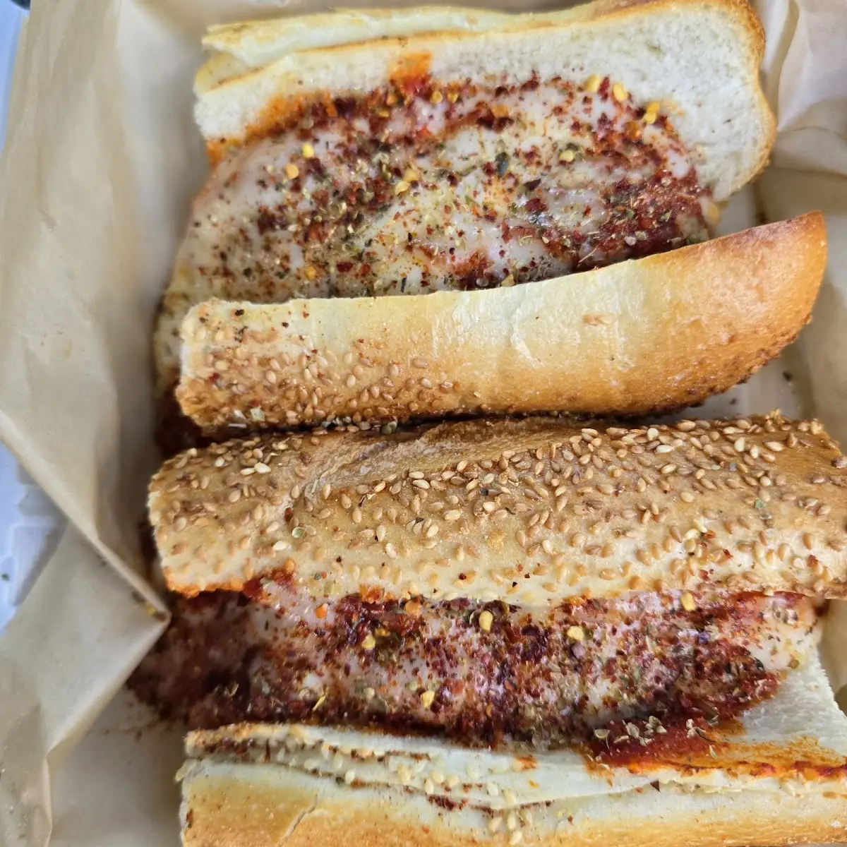 Meatball Parmigiana Red