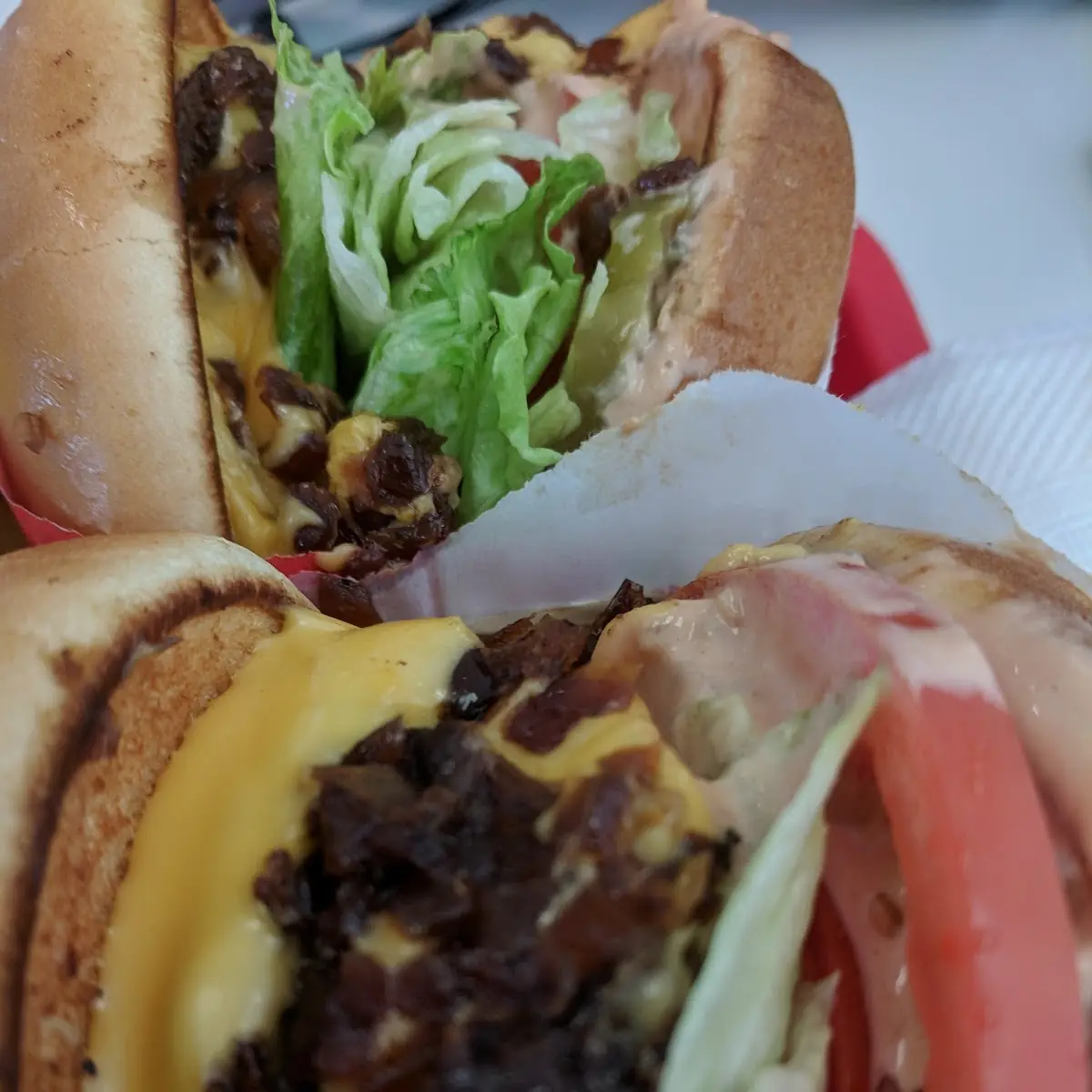 Double-Double Cheeseburger Animal Style