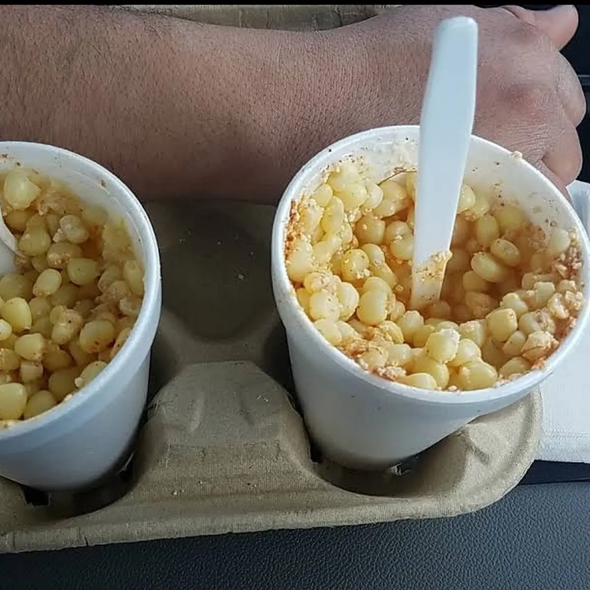 Corn in a Cup Elote En Vaso