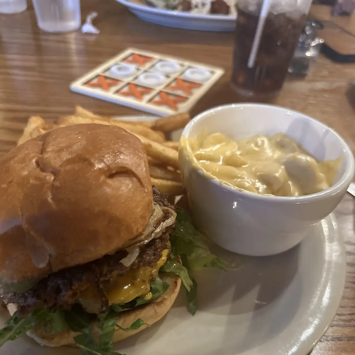 Mac & Cheese and Fries