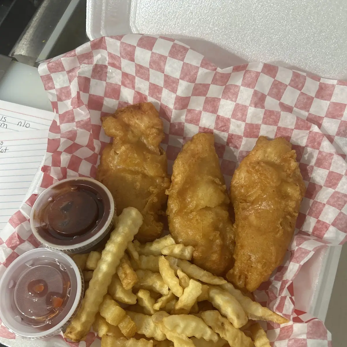 5pc Chicken Tenders Combo