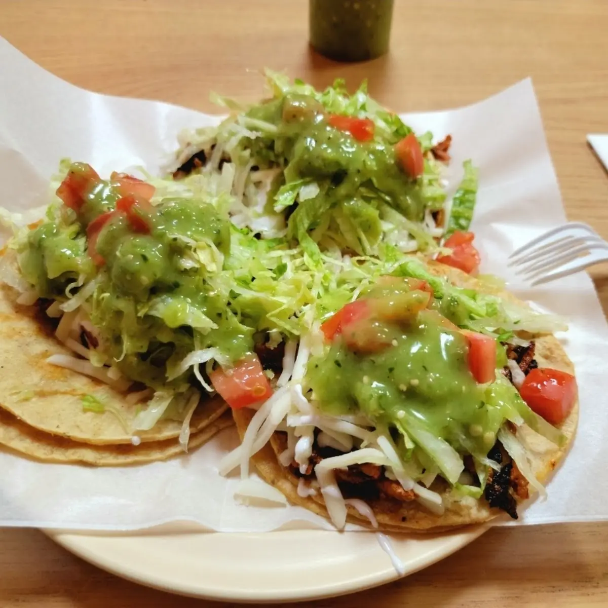 Tostada & Cheese Quesadilla