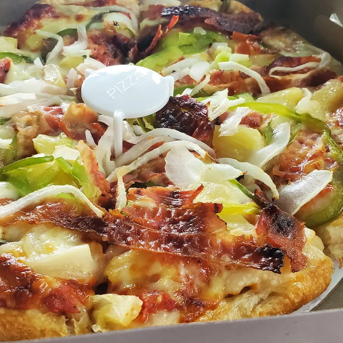Pineapple Onion Pepper Bacon