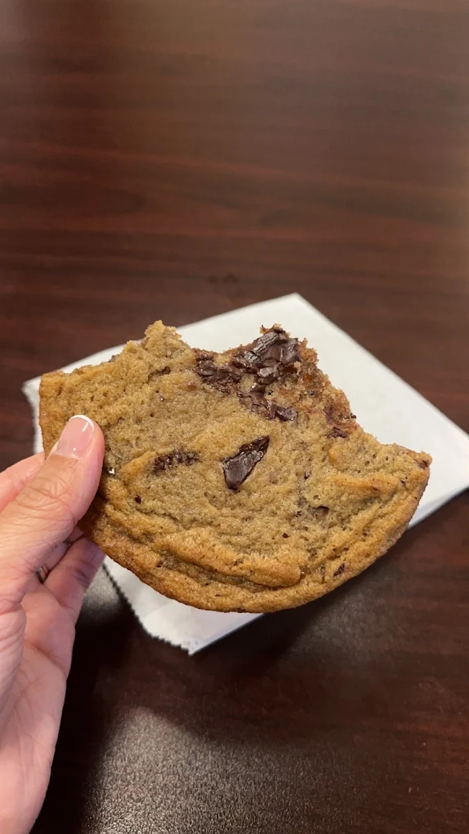 Sea Salt Dark Chocolate Chip Cookie